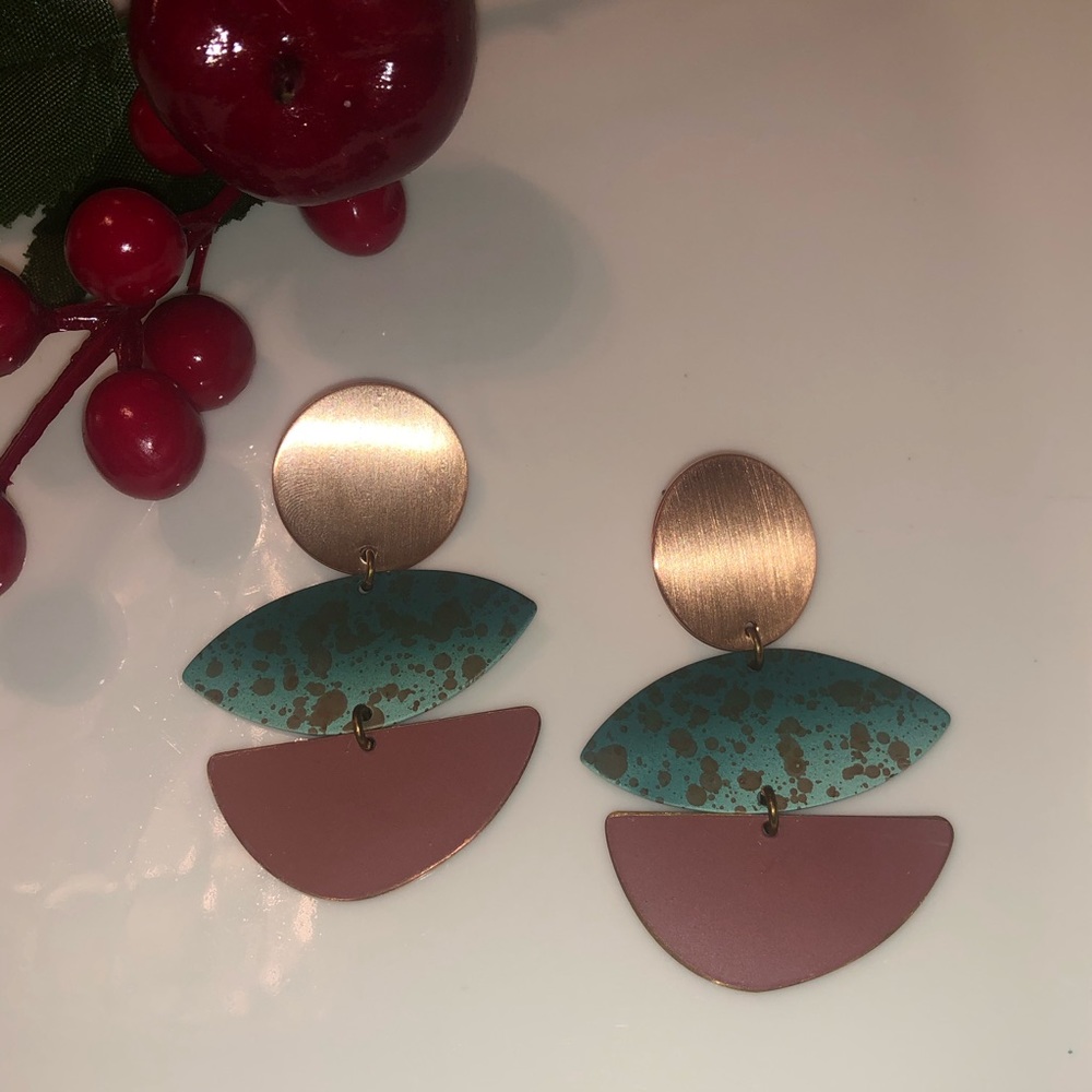 Beautiful Rusty Earrings